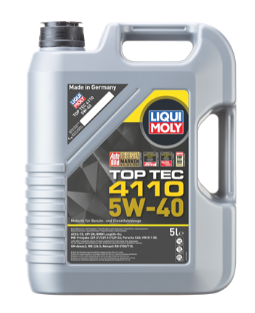 LIQUI MOLY 5W40 Motor Yağı TOP TEC 4110 Tam Sentetik 5 Litre (21479)